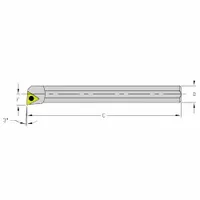 ULTRA-DEX USA Indexable Boring Bar: J05H STUCL1.2 (MPN 940-000-107)