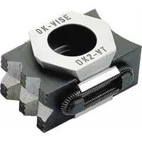 MITEE-BITE Machinable Single Wedge OK Vise Clamp: Smooth Face, 5/16"-18 Bolt (MPN 47120)