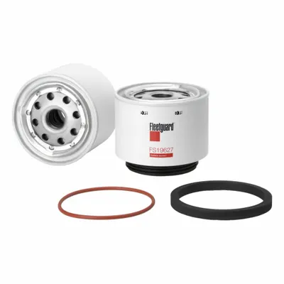 FLEETGUARD Automotive Fuel/Water Separator: Spin-On, 9 7/8 in Overall Lg, 3 in Outside Dia - Spin-On Fuel Filters