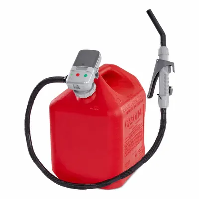 DEWAY Battery Operated Pump: AA Battery Size, 2.4 gpm Max. Flow Rate, 10 cps Max. Viscosity - Cordless Battery-Powered Fuel Transfer Pumps