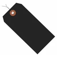 WiredPlasticShpngTag,4-3/4"x2-3/8",PK100: #5, 4 3/4 in Tag Ht, 2 3/8 in Tag Wd, Plastic, 100 PK (MPN G26051W)