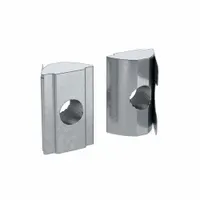 Roll In T-Nut: M8 Size, For 8 mm Slot Wd, 15 Series/40 Series, Single Center, Zinc-Plated, 4 PK (MPN 096028F)