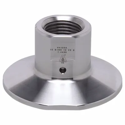 IFM Threaded Adapter for Pressure Sensors: 2 in Triclamp, G 1/2 Sealing Cone - Sanitary Threaded Adapters for Pressure Sensors