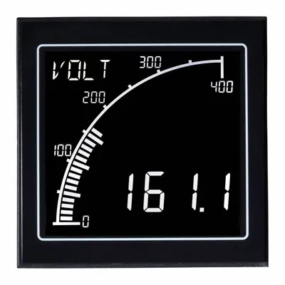 TRUMETER Shunt Meter: 9 Display Span - Min, 9,999 Display Span - Max, 12 V AC – 24 V AC - DC Current Digital Panel Meters