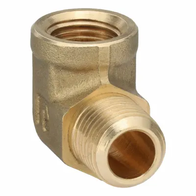 PARKER 90° Threaded High-Pressure Pipe Elbow - Threaded High-Pressure Pipe Fittings with Sealant