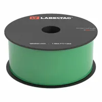 LabelTac Pro Model Standard Supply: 2 in x 150 ft, Vinyl, Green (Gloss), Indoor/Outdoor (MPN LT205)