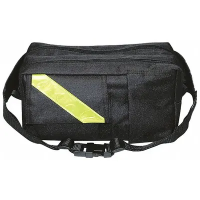 EMI 825 BLACK Cordura Nylon Fanny Pack, Black, Adjustable 20-54 in Waist - Medical Fanny Packs & Slings