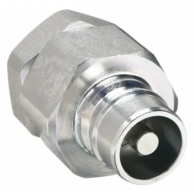 SNAP-TITE Hydraulic Quick Connect Hose Coupling: 1/2 in Coupling Size, Steel - EA Series Hydraulic Quick-Connect Coupling Plugs