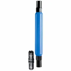 Can wrench with 7/16 in hex size and 5-point/8-point configuration. Features two 7/16 in hex sockets, 1-1/2 in deep on either end. Rated LB/LS. Used for opening and closing paint cans, buckets, and similar containers in painting, maintenance, and industrial applications.