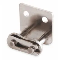 TSUBAKI Attachment Link: For Stainless Steel Roller Chains, SA-2, 40, Single Strand, Plain, 5 PK (MPN 40ASSA2CL)
