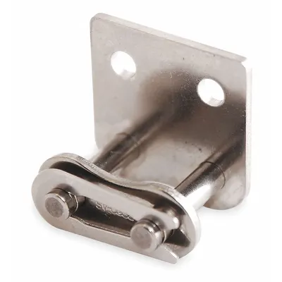 TSUBAKI Attachment Link: For Stainless Steel Roller Chains, SA-2, 40, Single Strand - Attachment Links for ANSI Standard Chains