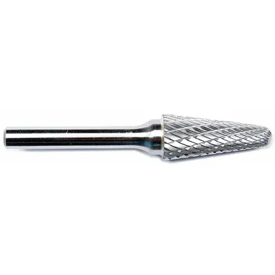 OEM Carbide Bur: Pointed-End Cone - Double-Cut Pointed-End Cone Burs