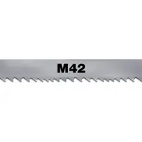 MORSE Band Saw Blade: Bi-Metal, M42, 9 ft 10-1/8 in, Variable Cutting Edge, 1 in Blade Wd, 10/14 (MPN ZWEG083C1014M42-9' 10-1/8")