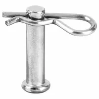 Clevis Pin,1 in L,SS 0.25 in dia,PK5: Inch, 1/4 in Pin Dia, 1 in Shank Lg, Std Clevis Pin, 316, 5 PK (MPN WWGCLPS6BPS6003)