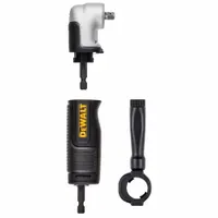 DEWALT Right Angle Attachment: Impact Driver Compatible, 9 5/16 in Overall Lg, DWAMRA14FT