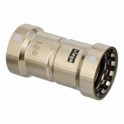 VIEGA MEGAPRESS Transition Coupling: Coupling Body - Copper & Bronze Press Tube Fittings for Dissimilar Materials