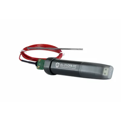 LASCAR Temperature Data Logger: -148°F to 212°F, -100°C to 100°C, EL-21CFR-ULT - Temperature Data Loggers