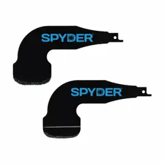 Alloy steel reciprocating saw attachments for removing old grout from tile joints. Set includes one blade for 1/16 - 3/16-inch grout lines and one for 3/16 - 3/4-inch lines, suitable for renovation and repair work.
