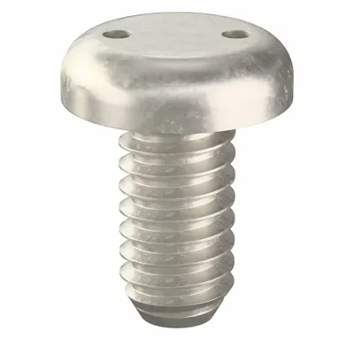 TAMPER-PRUF SCREW Tamper Resistant Screw: 1/4"-20 Thread Size, 1/2 in Lg, Stainless Steel - Pan Head Tamper-Resistant Machine Screws