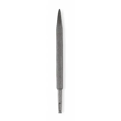 DEWALT Chisel Bit: 1 in Head Wd, 10 in Overall Lg, 25/64 in Shank Dia - Chisel Bits for SDS-Plus Hammer Drills