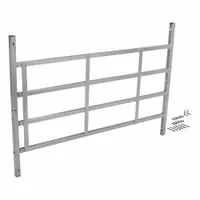 PRIME-LINE Window Security Guard: Fixed, 32 1/2 in to 54 in, 21 1/4 in Ht, 4 Bars, Bronze (MPN S 4770)