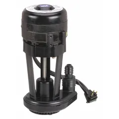 OEM replacement water pump for SCOTSMAN ice machines. Circulates water through the evaporator and distribution system during the freeze cycle to maintain consistent ice production.