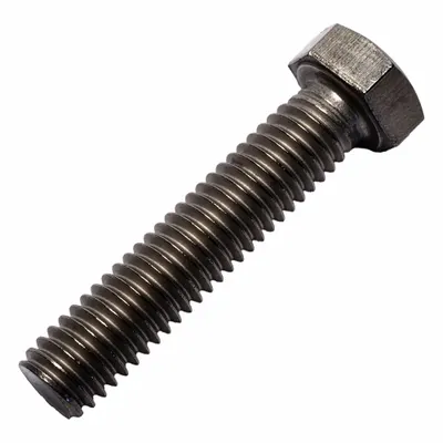 ALLIED TITANIUM Hex Head Cap Screw: Titanium, Grade 2, Plain, 3/8"-16, UNC, 1 3/4 in lg - Titanium Hex Head Cap Screws