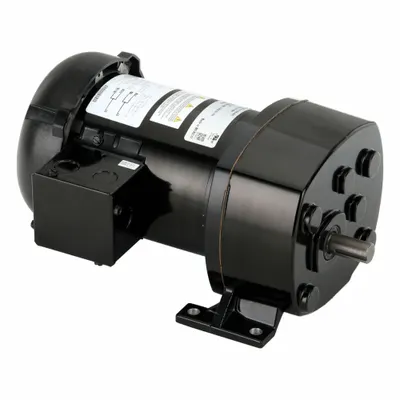 Dayton Gearmotor: Parallel, Single Output Shaft, Split-Phase, TEFC, 137 RPM - Parallel Shaft AC Gearmotors