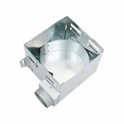 AIR KING Housing Kit: Steel, Silver, FA50TR, 908RJ9 - Housing & Finish Packs for Bathroom Exhaust Fans