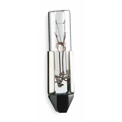 OEM Telephone Slide #5 Base Lamp, T2, 48V AC, White, 10-Pack - Telephone Slide #5 Base Lamps