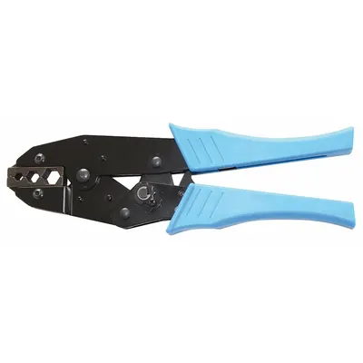 WESTWARD Crimper: For BNC/TNC, RG58/RG6, 9 in Overall Lg, Deluxe Cushion Grip - Coaxial Cable Connector Crimpers