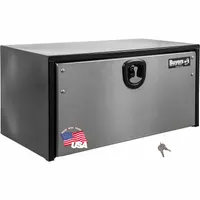 BUYERS PRODUCTS Underbody: Underbody Truck Box, Single Drop-Down Door Door, 18 in Overall Dp, Steel (MPN 1702700)