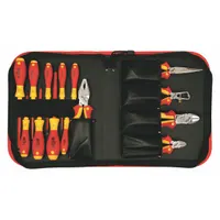 WIHA Insulated Tool Set: Insulated, 14 Total Pcs, Tool Case (MPN 32895)