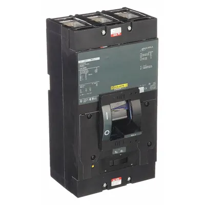 SQUARE D Molded Case Circuit Breaker: 400 A Amps, 42kA at 240V AC, Adj, Lug, ABC - LA-, LH-, Q4-Frame Square D Molded Case Circuit Breakers