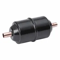 MUELLER Liquid Line Filter Dryer: Steel, For 2 ton System, Desiccant, 5.4 in Lg, 1/4 in Female Sweat (MPN A 18656)