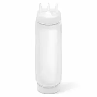 VOLLRATH Squeeze Bottle: 24 oz Capacity, 2 1/8 in Opening Dia, 10 3/4 in Overall Ht, NSF Certified (MPN 33242-131313)