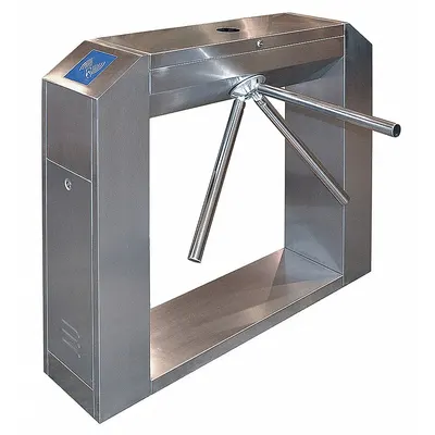 TURNSTILE Drop-Arm Turnstile: 2-Way, Waist High Gate, Electric, 40 in Overall Ht - Two-Way Turnstiles