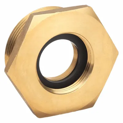 MOON AMERICAN Brass Rigid Fire Hydrant & Standpipe Adapter - Brass Rigid Fire Hydrant & Standpipe Adapters