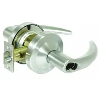 SCHLAGE Door Lockset: Storeroom Lever Locksets, Chrome, ADA Compliant (MPN ND80JD OME 626)