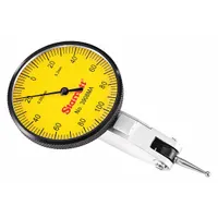STARRETT Horizontal Dial Test Indicator: 0 mm to 0.2 mm, Horizontal, Metric, 0.002 mm (MPN 3908MA)