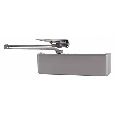 LCN Door Closer: Parallel Mounting Type, Grade 1 - Heavy Duty, Aluminum, 12 1/4 in Lg - Parallel Arm-Mount Door Closers