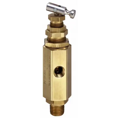 CONRADER Pilot Valve: 1/4 in Inlet Size, 1/8 in Outlet Size, 135 psi Min Preset Pressure - Piloted Unloader Valves for Air Compressors