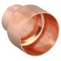 NIBCO Sweat Fitting Coupling: 4 in CTS x 2 in CTS, FTG x FTG, Wrot Copper (MPN 6002 4x2)