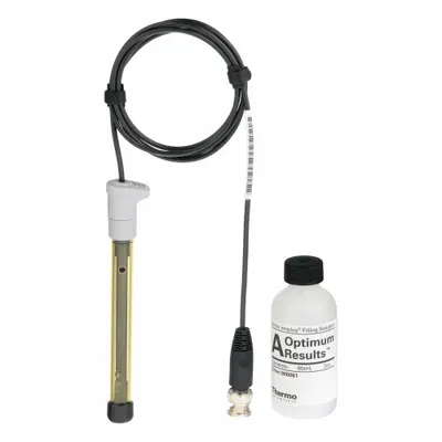 THERMO SCIENTIFIC Electrode: 9609BNWP, Fluoride, 10 to 6 M to Saturated 0.02 ppm to Saturated - Ion Selective Electrodes