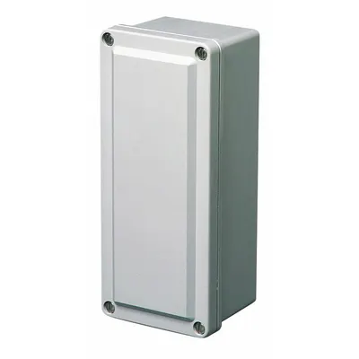 WIEGMANN Enclosure: Fiberglass, 5 in x 3 in x 2 in, NEMA 1/12/3/3R/4X, Solid Cover - Nonmetallic Enclosures