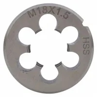 WESTWARD Solid 1-1/2in O.D., M18x1-1/2: For 1PZ38, Fits Westward Brand (MPN 314-6642)