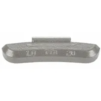 PERFECT EQUIPMENT Clip-On Wheel Weight: Wheel Weights, Clip-On, Steel, T, Light Duty Trucks, Zinc (MPN T250Z)