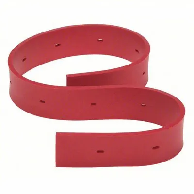 TENNANT Front Squeegee Blade: Rubber, 21 1/8 in Overall Lg, 1 3/4 in Overall Wd - Replacement Squeegee Blades for Floor Cleaning Machines
