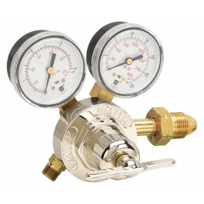 SMITH EQUIPMENT Gas Regulator: Single Stage, CGA 510 Inlet, 9/16"-18 M LH Outlet - Fuel Gas Regulators