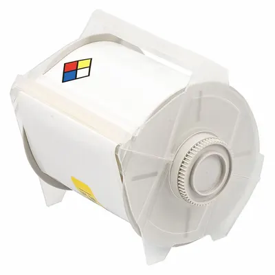 BRADY Pre-Cut Label Stock Roll: No Legend, NFPA Diamond, 6 1/4 in x 4 in, 6 1/4 in x 4 in - Brady Right-To-Know Diamond & Blank Text Area Precut Label Rolls